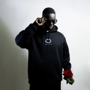 HOODIE NOIR SALVATION - Half Crown